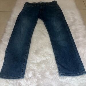 Lee Men's Dark Blue Relaxed Jeans